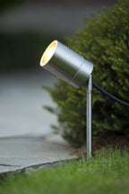 ARNE-LED - Tuinspot - Ø 6,3 cm - LED - GU10 - 1x5W 2700K - IP44 - Mat chroom