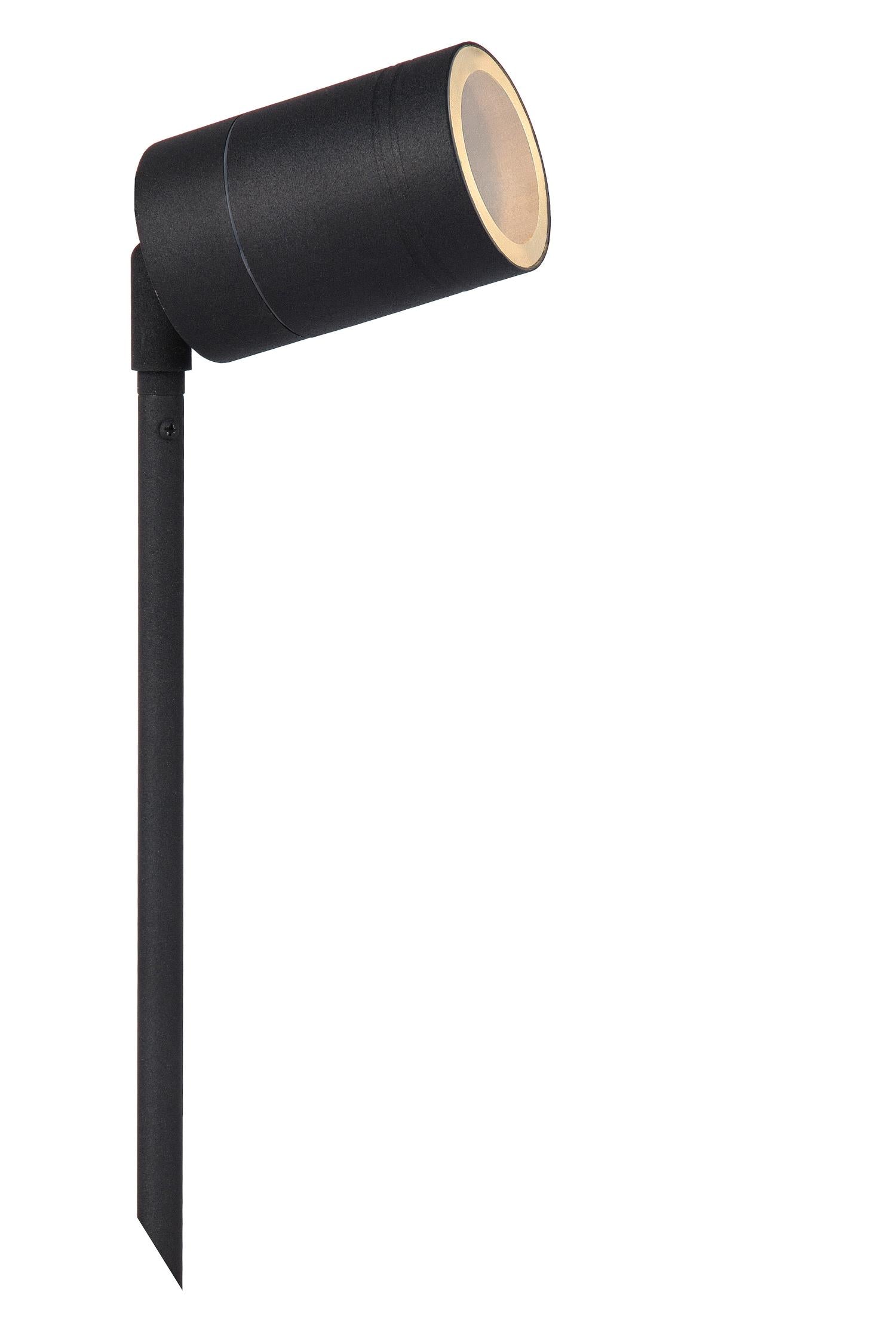 ARNE-LED - Garden spot - Ø 6.3 cm - LED - GU10 - 1x5W 2700K - IP44 - Black
