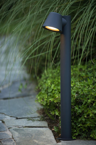 DINGO-LED - Lampe socle - LED Var. - GU10 - 1x5W 3000K - IP44 - Anthracite