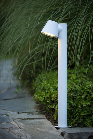DINGO-LED - Lampe socle - LED Var. - GU10 - 1x5W 3000K - IP44 - Blanc