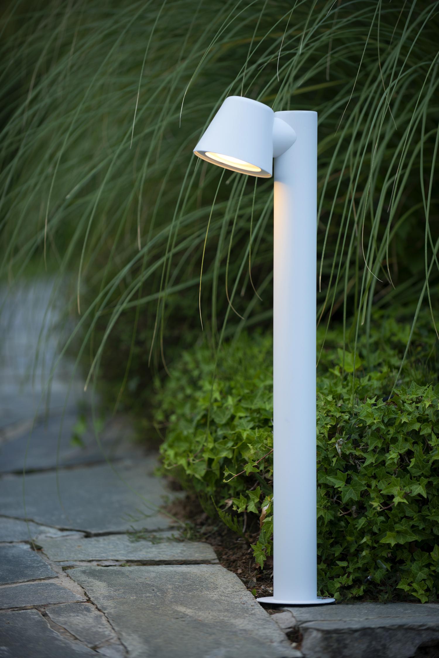 DINGO-LED - Lampe socle - LED Var. - GU10 - 1x5W 3000K - IP44 - Blanc