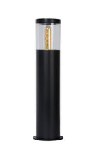 FEDOR - Sokkellamp - 1xE27 - IP44 - Zwart