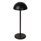 JOY - Oplaadbare Tafellamp Binnen/Buiten - Accu/Batterij - Ø 12 cm - LED Dimb. - 1x1,5W 3000K - IP54 - Zwart