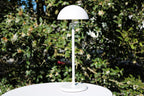 JOY - Rechargeable table lamp Indoor/Outdoor - Battery - Ø 12 cm - LED Dimmable - 1x1.5W 3000K - IP54 - White