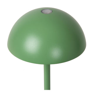 JOY - Oplaadbare Tafellamp Binnen/Buiten - Accu/Batterij - Ø 12 cm - LED Dimb. - 1x1,5W 3000K - IP54 - Groen