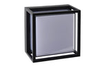 SINGA LED - Applique murale Intérieur/Extérieur - LED - 1x10W 3000K - IP54 - Noir