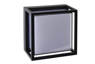 SINGA LED - Applique murale Intérieur/Extérieur - LED - 1x10W 3000K - IP54 - Noir