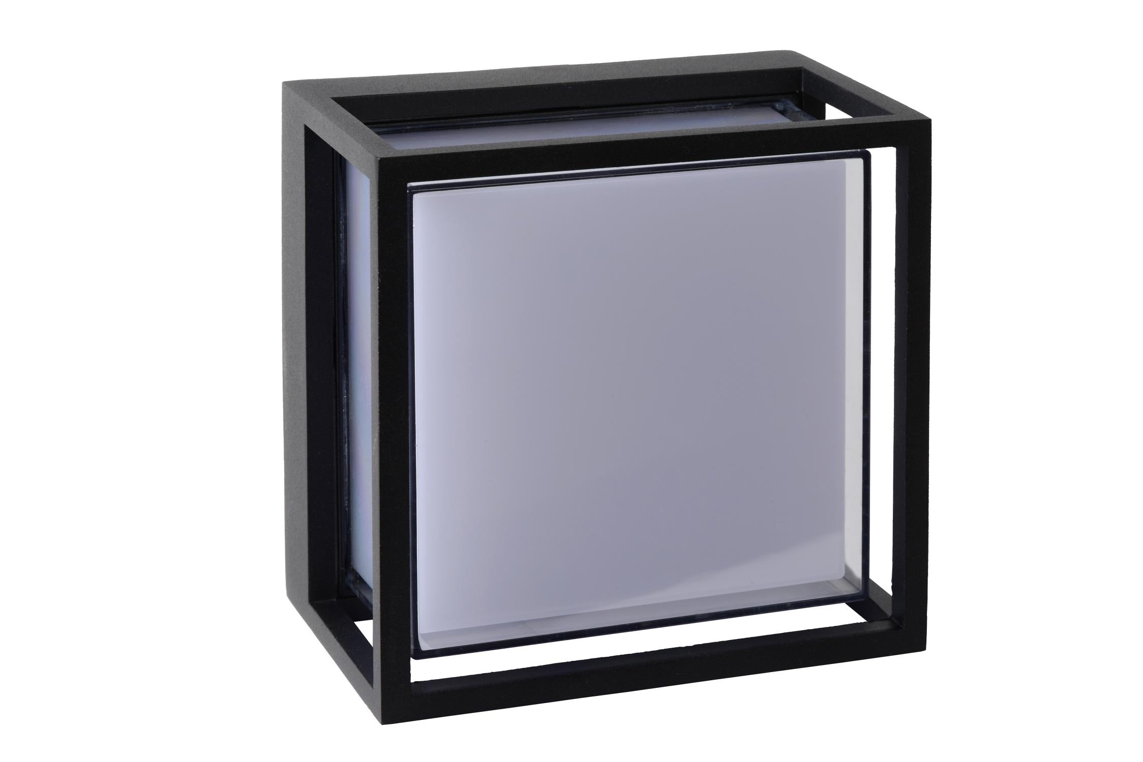 SINGA LED - Applique murale Intérieur/Extérieur - LED - 1x10W 3000K - IP54 - Noir