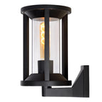CADIX - Wandlamp Binnen/Buiten - 1xE27 - IP65 - Zwart