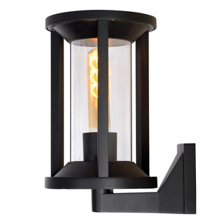 CADIX - Wandlamp Binnen/Buiten - 1xE27 - IP65 - Zwart