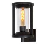 CADIX - Wandlamp Binnen/Buiten - 1xE27 - IP65 - Zwart