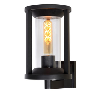 CADIX - Wandlamp Binnen/Buiten - 1xE27 - IP65 - Zwart