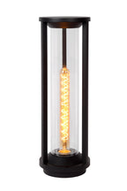 CADIX - Lampe socle - Ø 16 cm - 1xE27 - IP65 - Noir