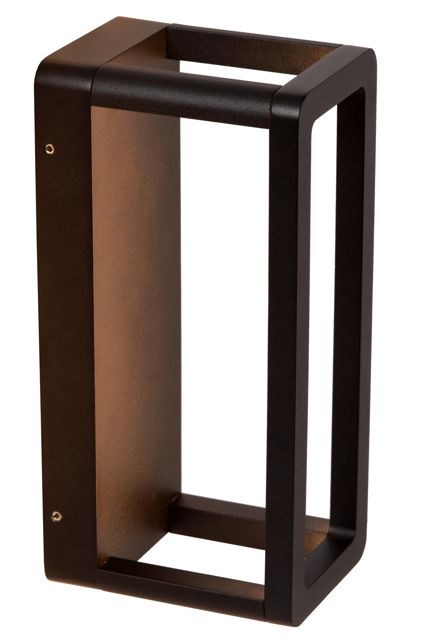 NARVIK - Wandlamp Binnen/Buiten - LED - 1x9,2W 3000K - IP65 - Zwart