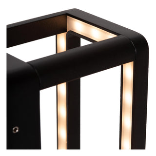 NARVIK - Wandlamp Binnen/Buiten - LED - 1x9,2W 3000K - IP65 - Zwart