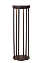 JACKSON - Lampe socle - Énergie solaire - Ø 16 cm - LED Var. - 1x2W 3000K - IP65 - Détecteur de mouvement et jour/nuit - Noir