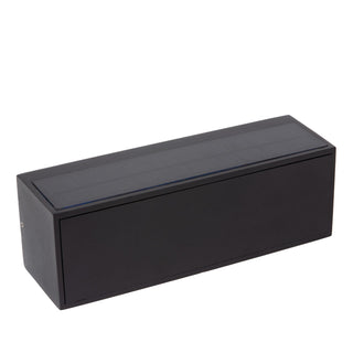 SUTTON - Applique murale - Énergie solaire - LED - 1x1,5W 2700K/3000K - IP54 - Détecteur jour/nuit - Noir