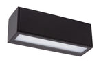SUTTON - Applique murale - Énergie solaire - LED - 1x1,5W 2700K/3000K - IP54 - Détecteur jour/nuit - Noir