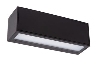 SUTTON - Applique murale - Énergie solaire - LED - 1x1,5W 2700K/3000K - IP54 - Détecteur jour/nuit - Noir