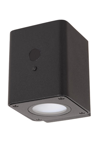 RAMIN - Applique murale - Énergie solaire - LED Var. - 1x1W 2700K/3000K - IP54 - Détecteur de mouvement et jour/nuit - Noir