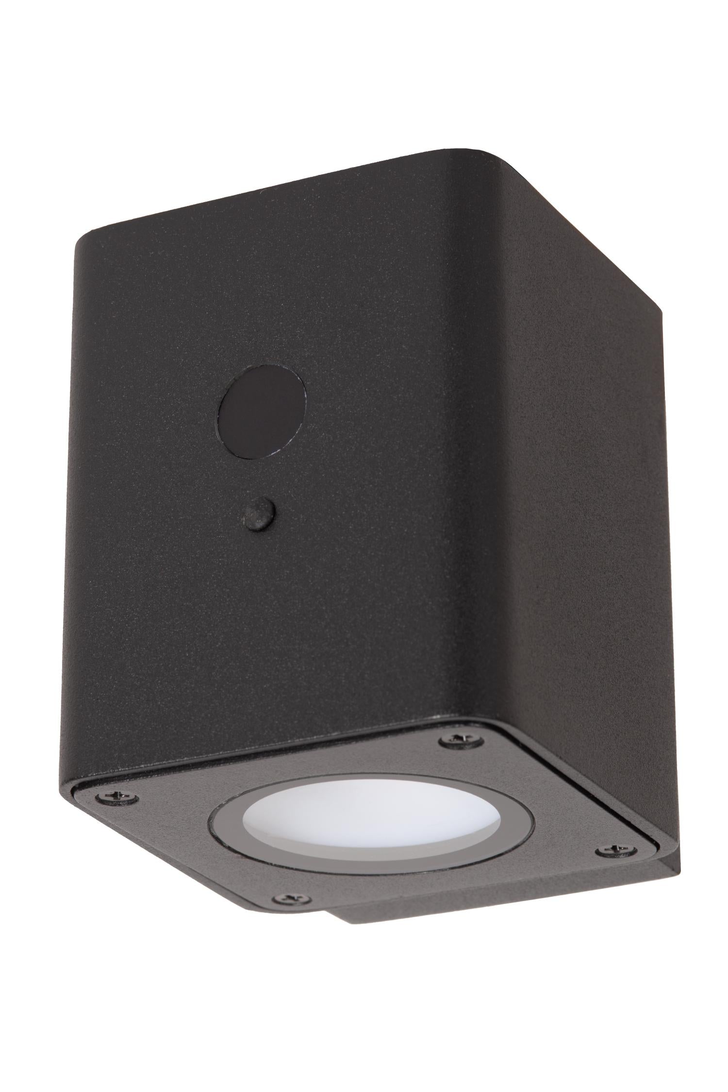 RAMIN - Applique murale - Énergie solaire - LED Var. - 1x1W 2700K/3000K - IP54 - Détecteur de mouvement et jour/nuit - Noir