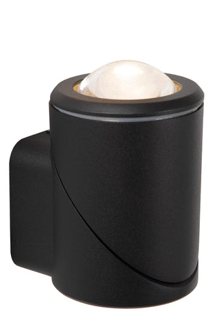 ERIN - Wandspot / Wandlamp Binnen/Buiten - LED - 1x5W 2700K - IP65 - Zwart