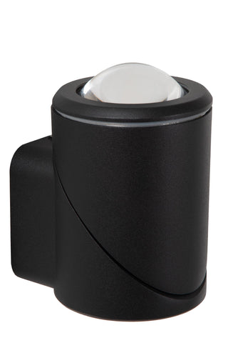 ERIN - Wandspot / Wandlamp Binnen/Buiten - LED - 1x5W 2700K - IP65 - Zwart