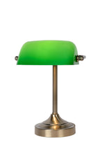BANKER - Bureaulamp - 1xE14 - Brons