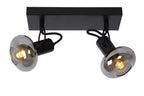 MADEE - Spot plafonnier - 2xE14 - Noir
