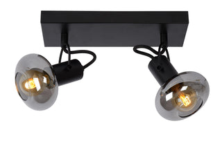 MADEE - Spot plafonnier - 2xE14 - Noir