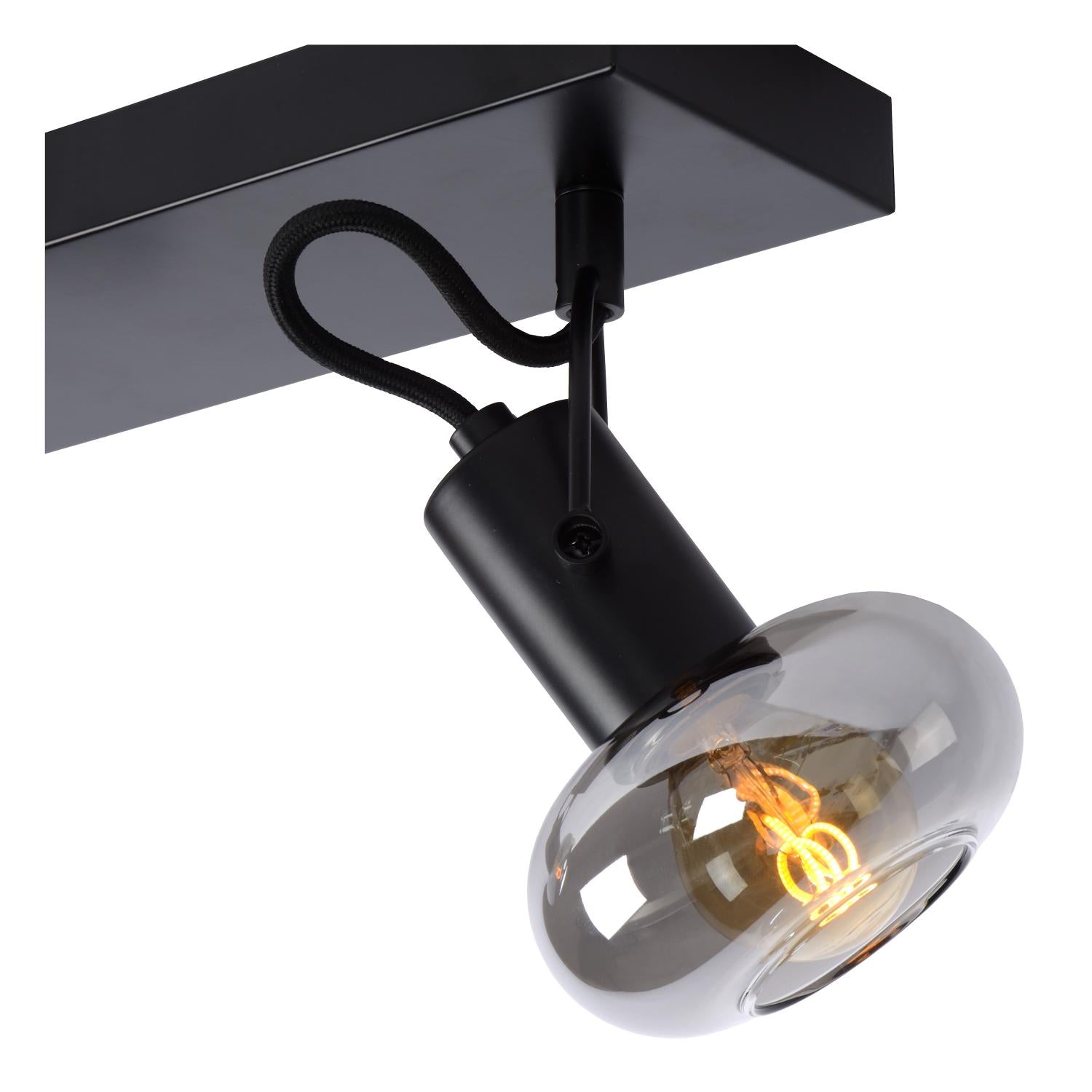 MADEE - Spot plafonnier - 2xE14 - Noir