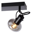 MADEE - Spot plafonnier - 2xE14 - Noir