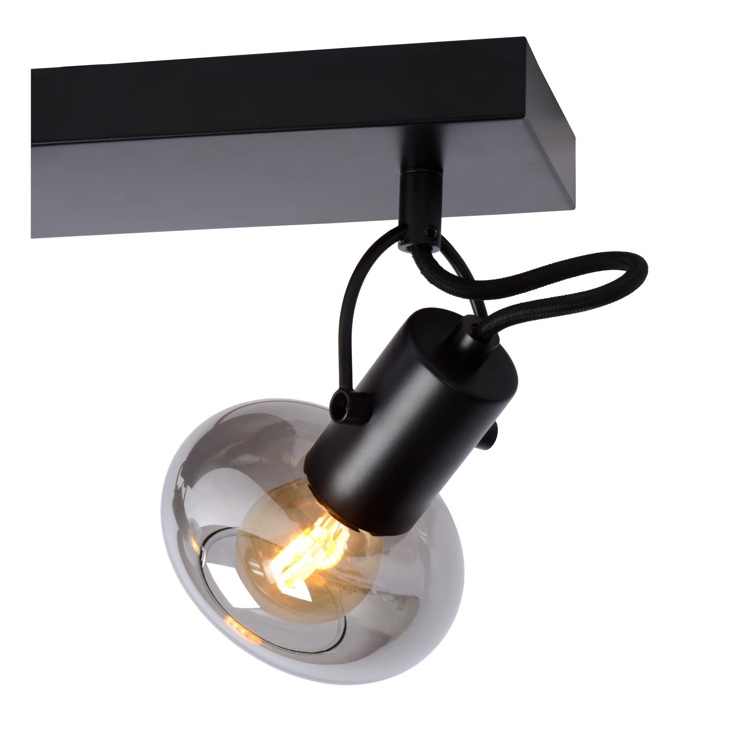 MADEE - Spot plafonnier - 2xE14 - Noir