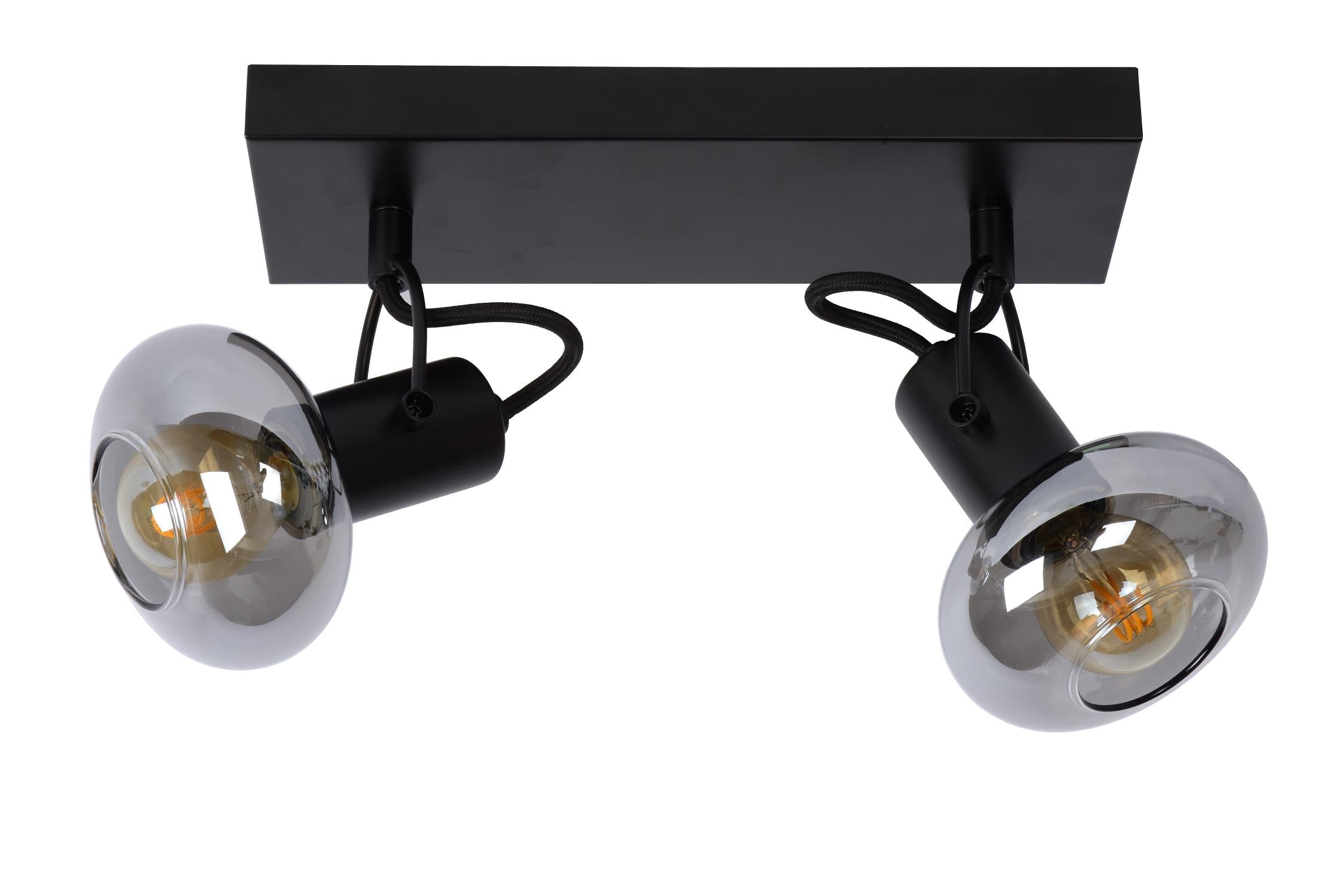 MADEE - Spot plafonnier - 2xE14 - Noir