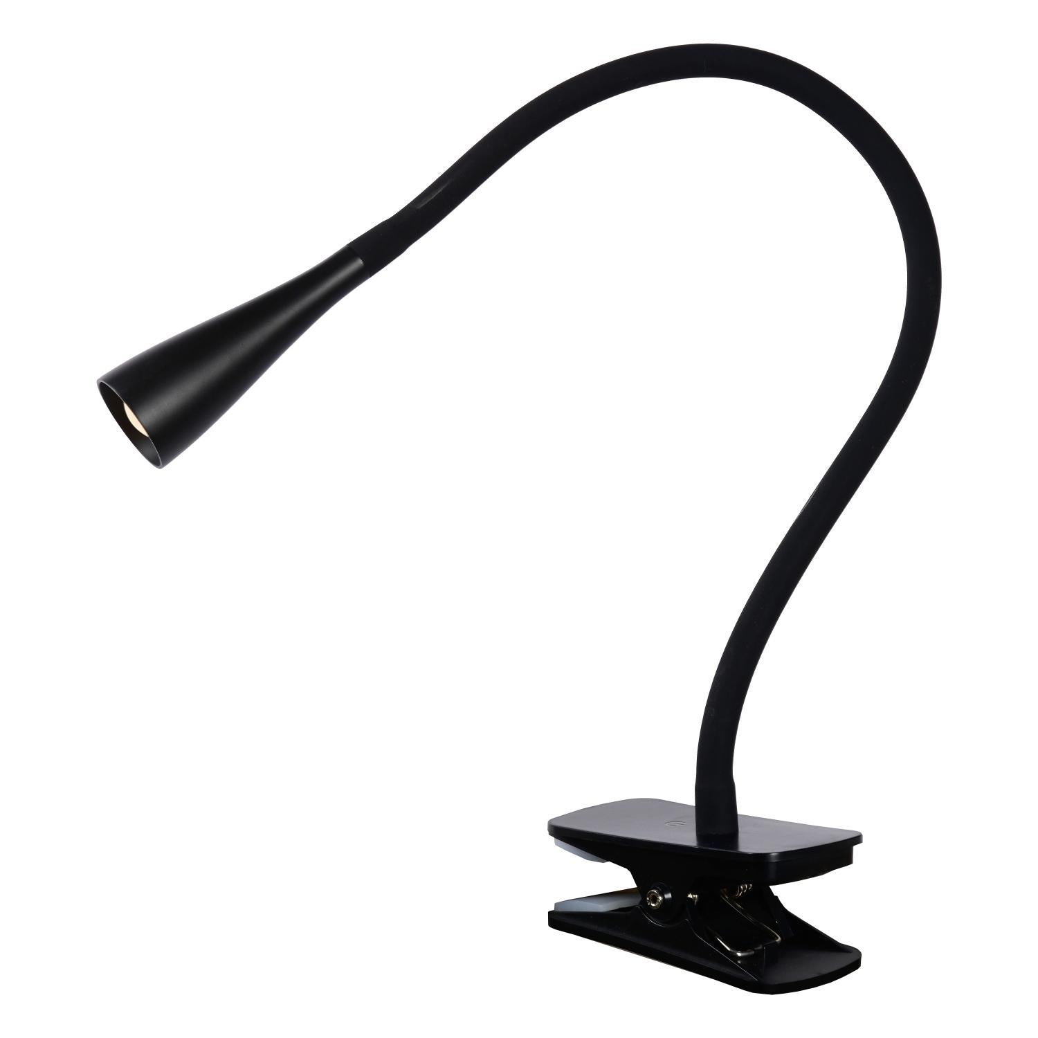 ZOZY - Klemlamp - LED 3 StepDim - 1x4W 3000K - Zwart