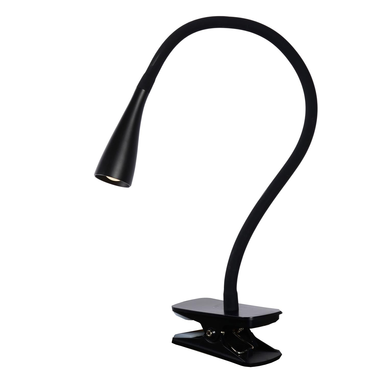 ZOZY - Klemlamp - LED 3 StepDim - 1x4W 3000K - Zwart