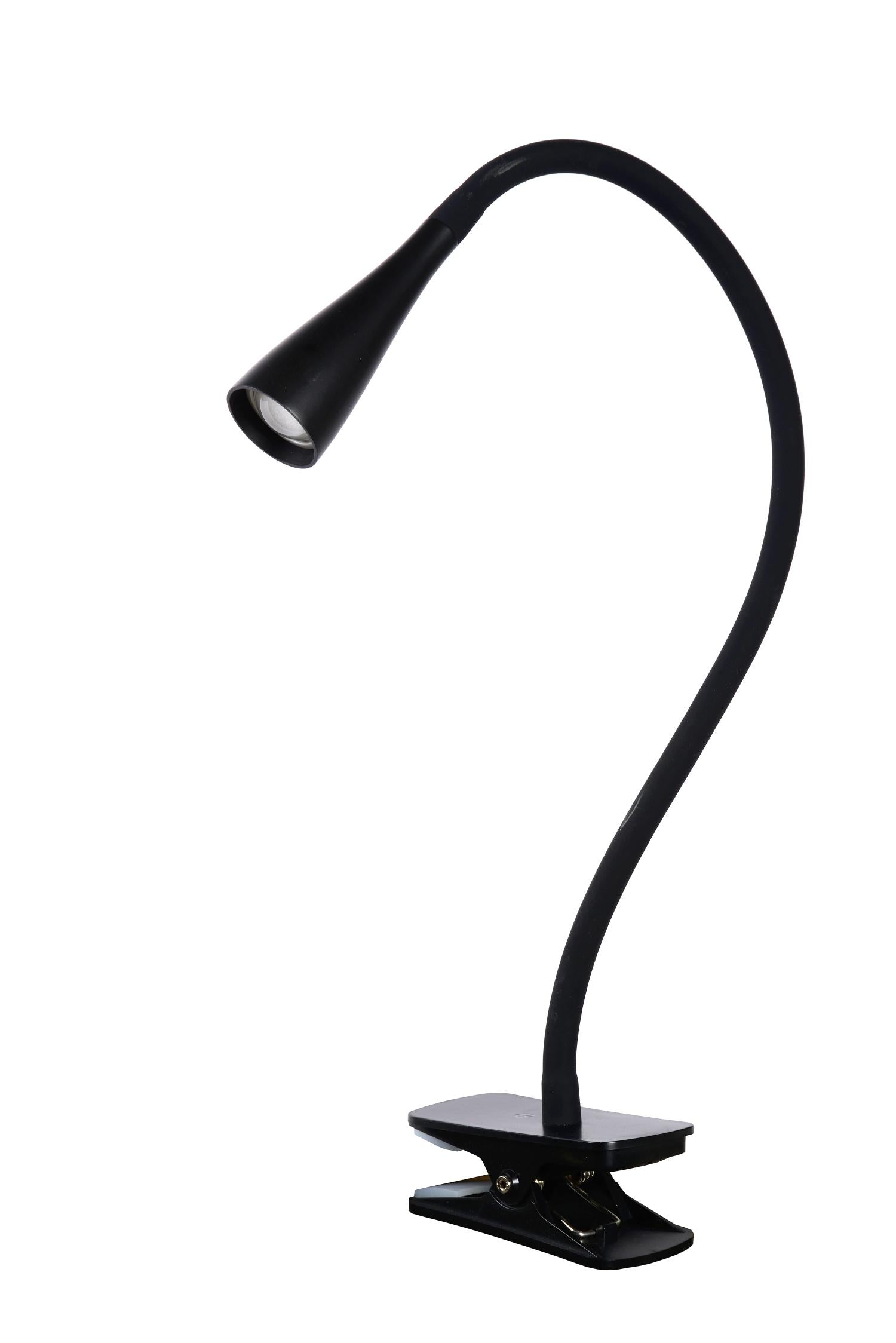 ZOZY - Klemlamp - LED 3 StepDim - 1x4W 3000K - Zwart