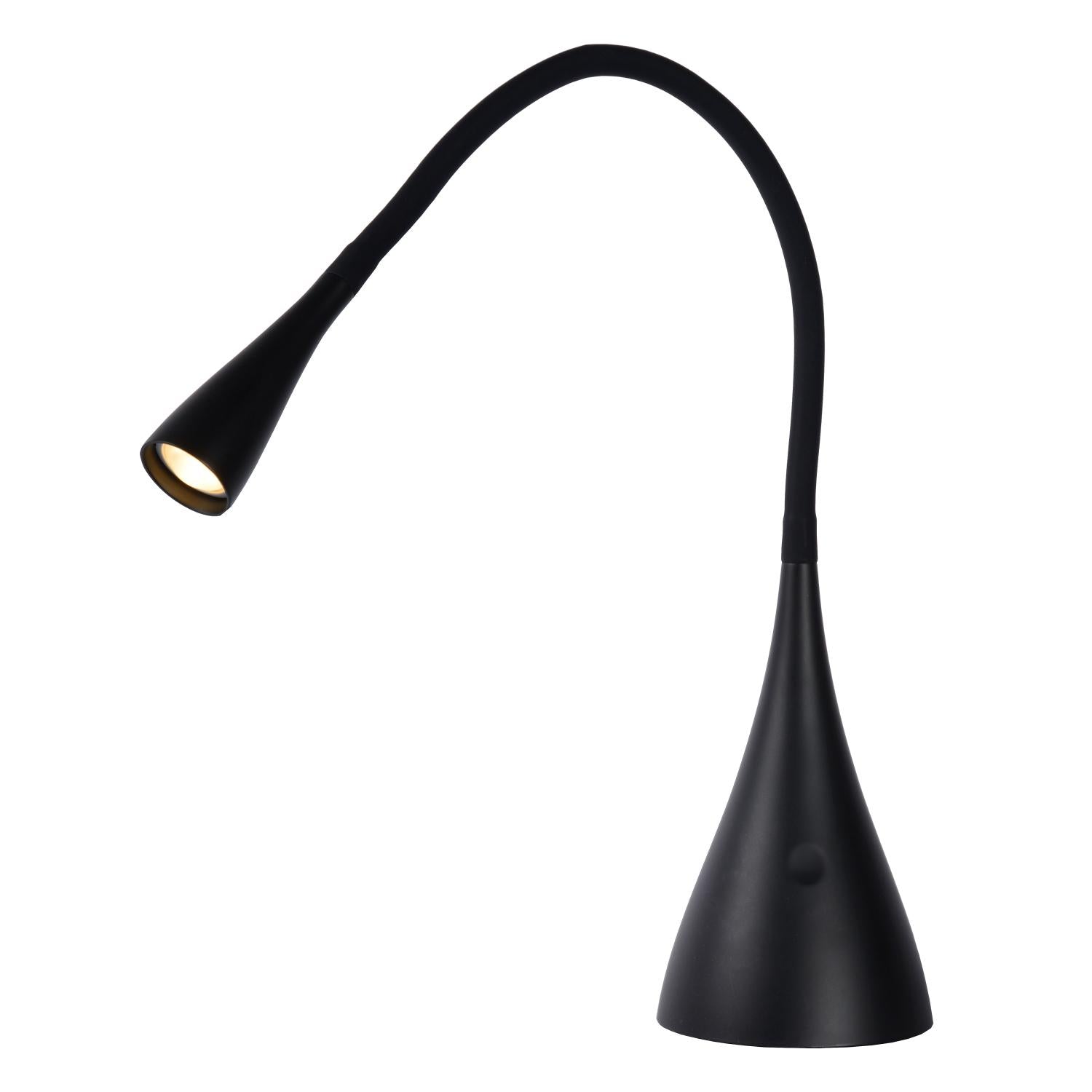 ZOZY - Bureaulamp - LED 3 StepDim - 1x4W 3000K - Zwart