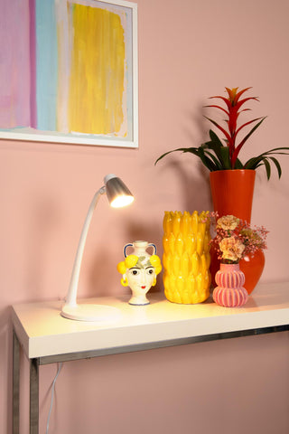 LUDO - Bureaulamp - LED - 1x4,5W 3000K - Wit