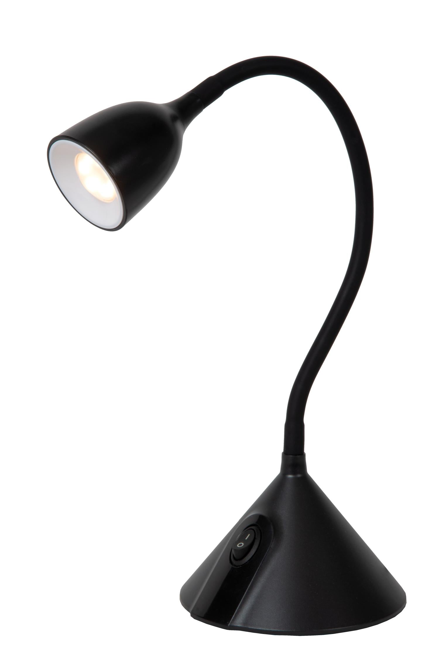 MILO - Bureaulamp - Ø 12,8 cm - LED - 1x3,2W 3000K - Zwart