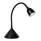 MILO - Bureaulamp - Ø 12,8 cm - LED - 1x3,2W 3000K - Zwart