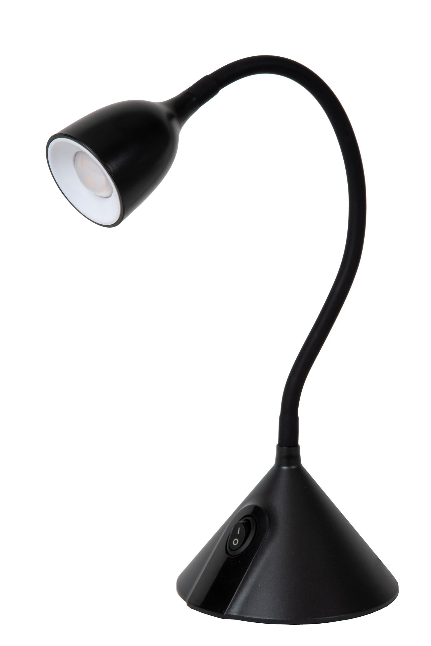 MILO - Bureaulamp - Ø 12,8 cm - LED - 1x3,2W 3000K - Zwart