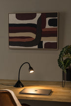 MILO - Bureaulamp - Ø 12,8 cm - LED - 1x3,2W 3000K - Zwart