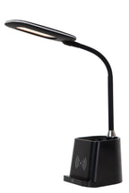 PENNY - Desk lamp - LED Dimmable - 1x4.7W 3000K - With wireless charger - Black