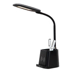 PENNY - Desk lamp - LED Dimmable - 1x4.7W 3000K - With wireless charger - Black