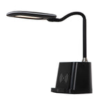 PENNY - Desk lamp - LED Dimmable - 1x4.7W 3000K - With wireless charger - Black