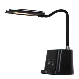 PENNY - Desk lamp - LED Dimmable - 1x4.7W 3000K - With wireless charger - Black