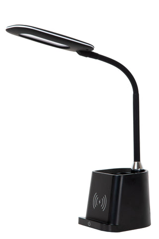 PENNY - Desk lamp - LED Dimmable - 1x4.7W 3000K - With wireless charger - Black
