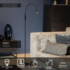 ZOZY - Liseuse - LED 3 StepDim - 1x4W 3000K - Noir