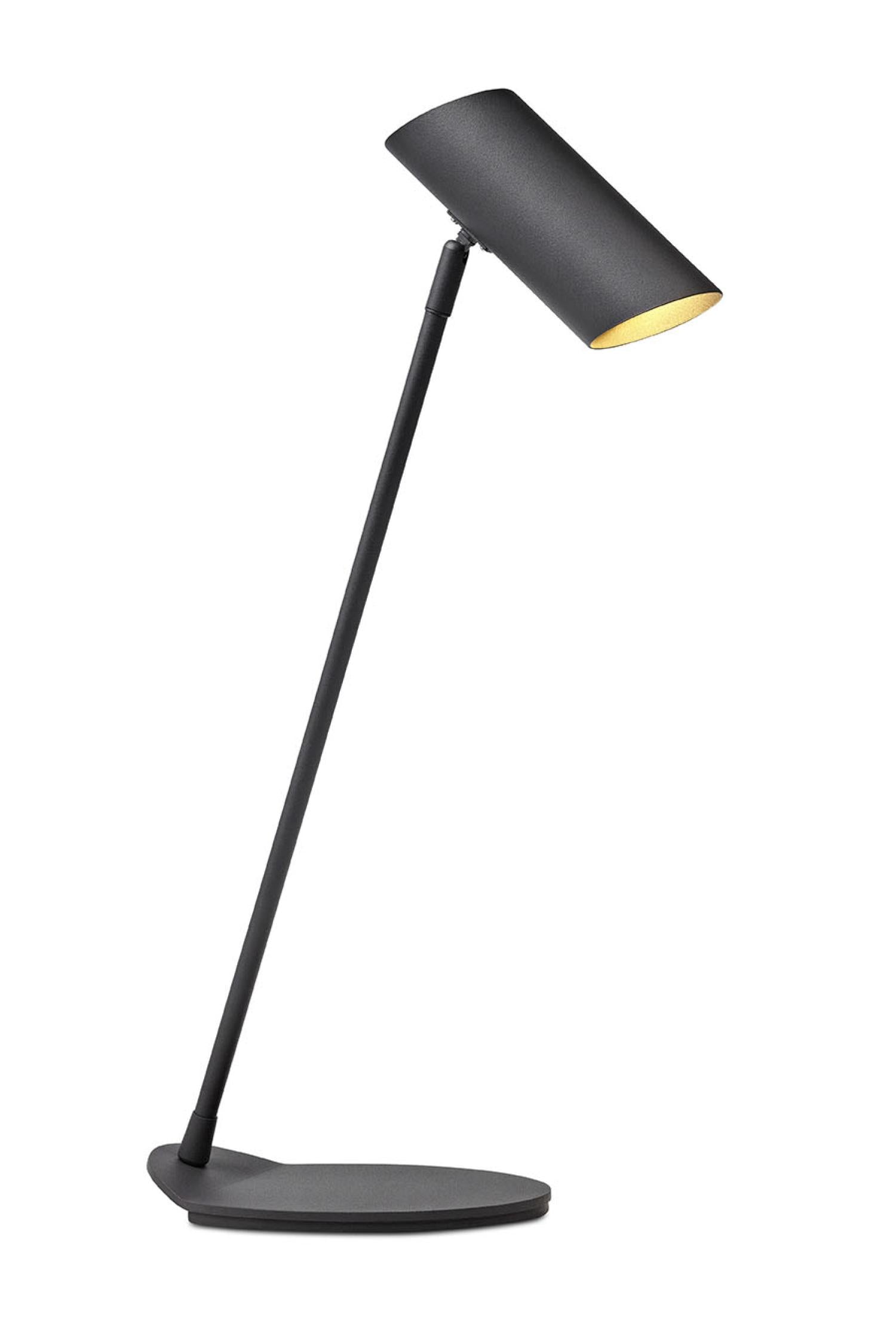 HESTER - Bureaulamp - 1xGU10 - Antraciet
